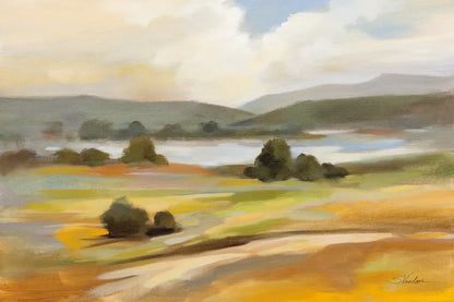 Tranquil Landscape by Silvia Vassileva. SKU 83091i. Archival Giclee Fine art print for wall decor.