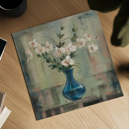 Tranquility I Neutral by Silvia Vassileva. Shown as a detailed flat fine art print, highlighting archival giclee quality. Available as an archival giclee rolled canvas, fine art paper, or poster print. SKU 100547a.