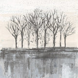 Trees at Dawn II Neutral by Silvia Vassileva. SKU 60555a. Archival Giclee Fine art print for wall decor.