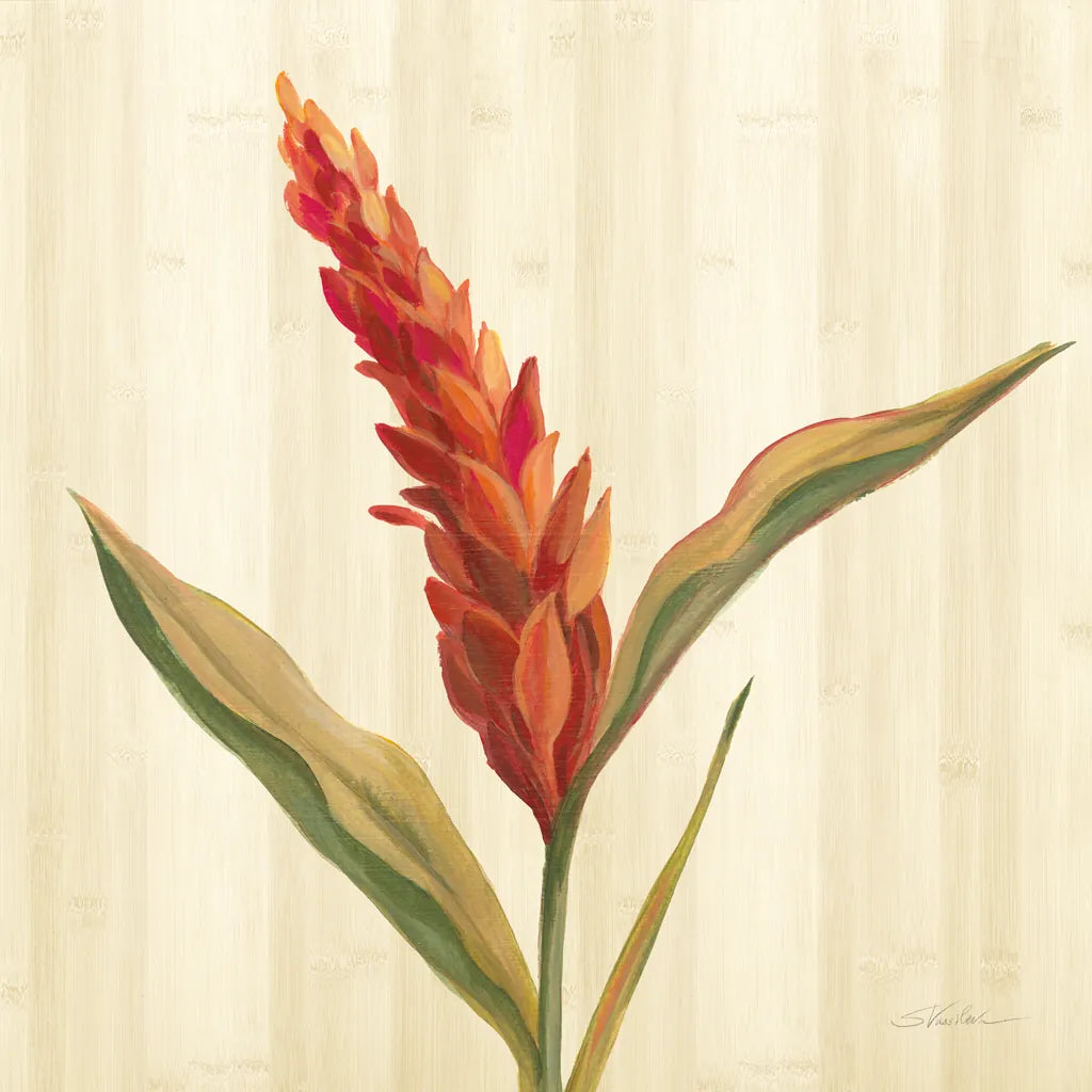 Tropical Garden II by Silvia Vassileva. SKU 66372a. Archival Giclee Fine art print for wall decor.