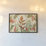 Tropical Garden VII by Silvia Vassileva. shown as a paper print in a black flame. Available as a archival giclee rolled canvas, fine art paper, or poster print. SKU 66377i.