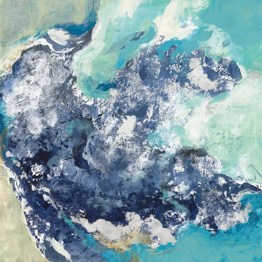 Turquoise by Silvia Vassileva. SKU 65602a. Archival Giclee Fine art print for wall decor.