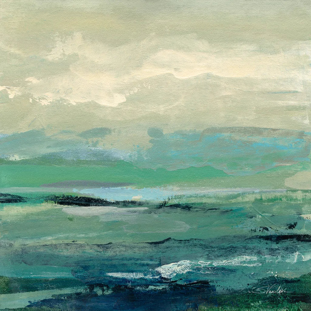 Turquoise Bay I by Silvia Vassileva. SKU 74910a. Archival Giclee Fine art print for wall decor.