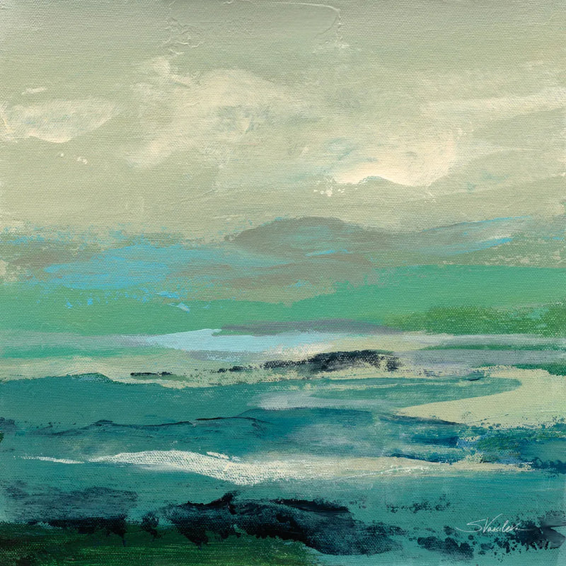 Turquoise Bay II by Silvia Vassileva. SKU 74911a. Archival Giclee Fine art print for wall decor.