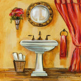 Tuscan Bath IV by Silvia Vassileva. SKU 9967a. Archival Giclee Fine art print for wall decor.