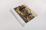 Tuscan Evening Wine Crop by Silvia Vassileva. shown as a rolled paper print. Available as archival giclee rolled canvas, fine art paper, or poster print. SKU 13405i.
