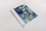 Ultramarine Waves III by Silvia Vassileva. shown as a rolled paper print. Available as archival giclee rolled canvas, fine art paper, or poster print. SKU 24576i.