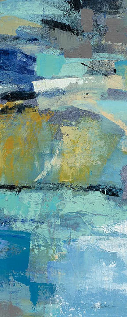 Ultramarine Waves III Panel III by Silvia Vassileva