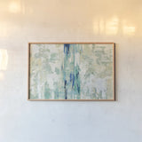 Underwater Reflections by Silvia Vassileva. shown as a paper print in a natural frame. Available as a archival giclee rolled canvas, fine art paper, or poster print. SKU 27119i.