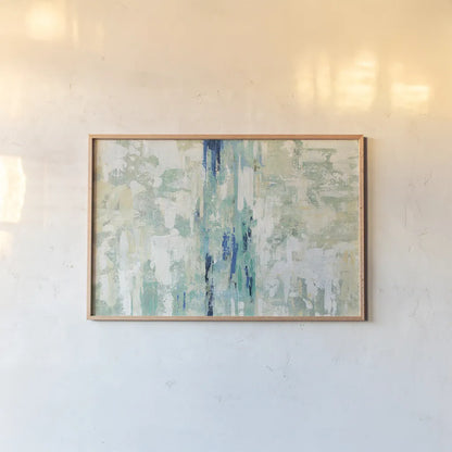 Underwater Reflections by Silvia Vassileva. shown as a paper print in a natural frame. Available as a archival giclee rolled canvas, fine art paper, or poster print. SKU 27119i.