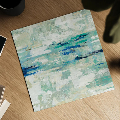 Underwater Reflections II Crop by Silvia Vassileva. Shown as a detailed flat fine art print, highlighting archival giclee quality. Available as an archival giclee rolled canvas, fine art paper, or poster print. SKU 27350a.