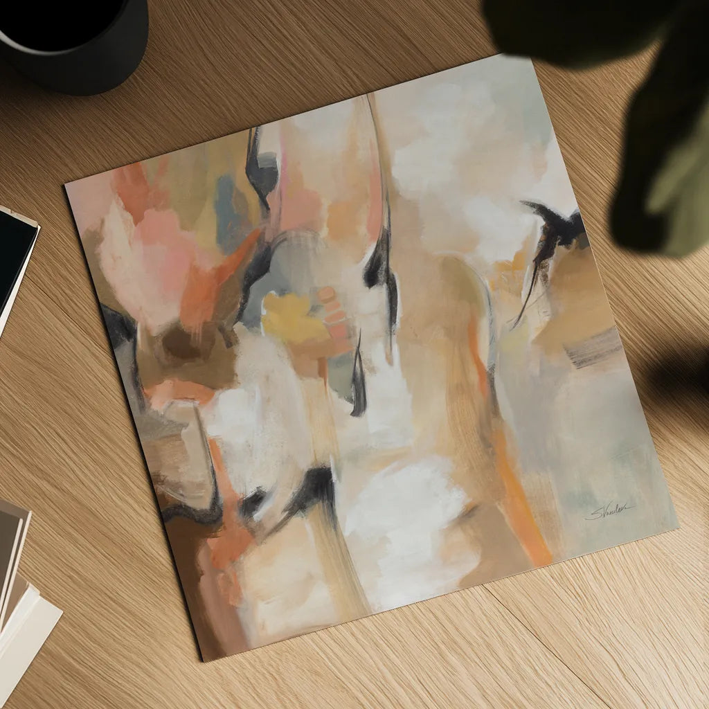 Uphill by Silvia Vassileva. Shown as a detailed flat fine art print, highlighting archival giclee quality. Available as an archival giclee rolled canvas, fine art paper, or poster print. SKU 89039a.