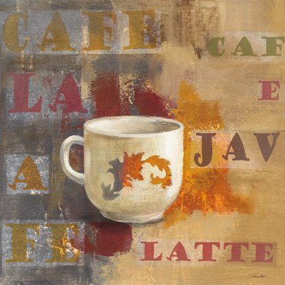 Urban Cafe I by Silvia Vassileva. SKU 4112a. Archival Giclee Fine art print for wall decor.