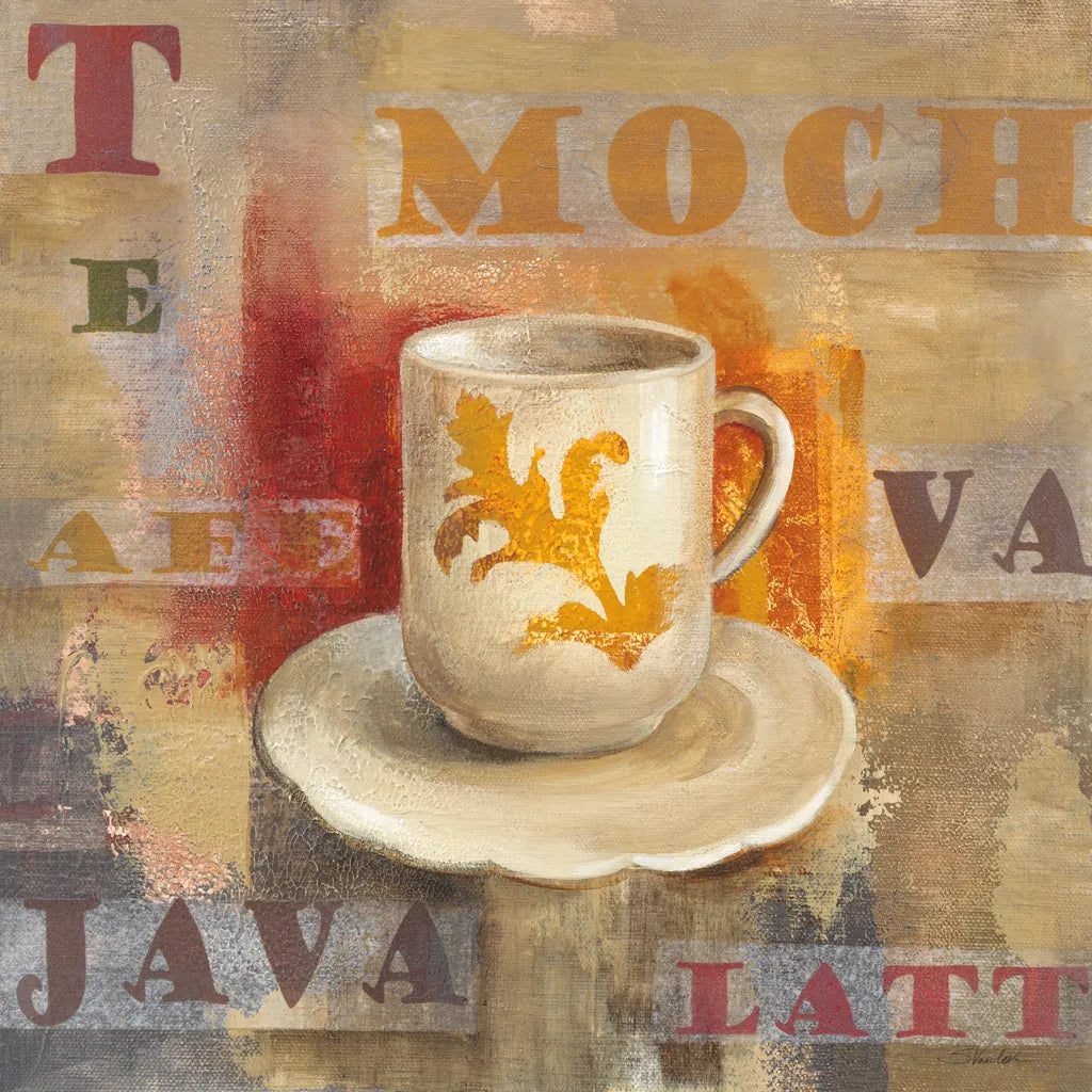 Urban Cafe II by Silvia Vassileva. SKU 4113a. Archival Giclee Fine art print for wall decor.