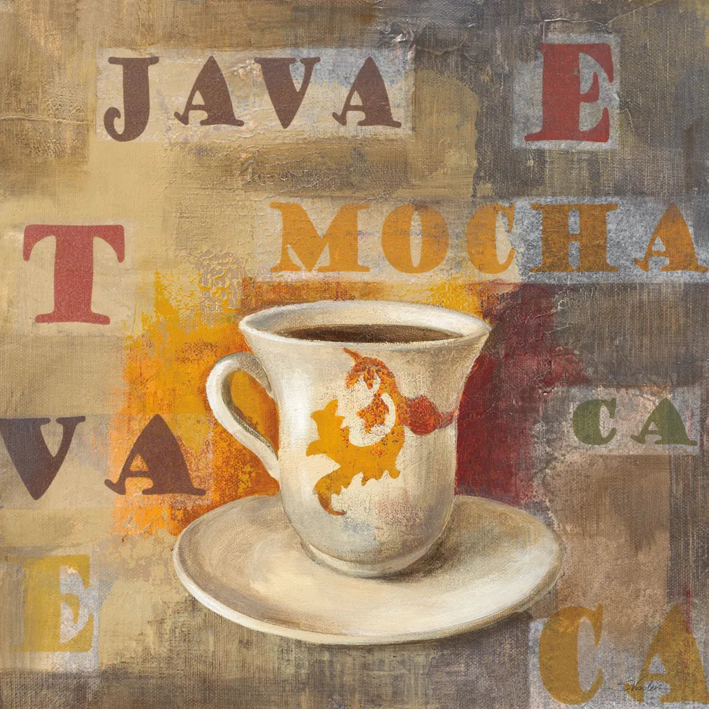 Urban Cafe III by Silvia Vassileva. SKU 4114a. Archival Giclee Fine art print for wall decor.