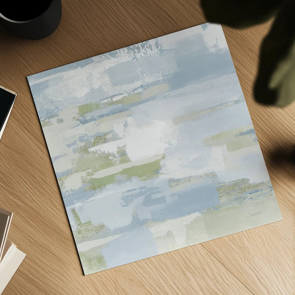 Urban Walkway III Bleached by Silvia Vassileva. Shown as a detailed flat fine art print, highlighting archival giclee quality. Available as an archival giclee rolled canvas, fine art paper, or poster print. SKU 60292a.