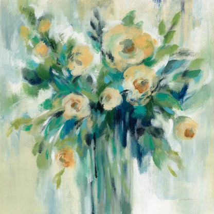 Vase of Flowers by Silvia Vassileva. SKU 55658a. Archival Giclee Fine art print for wall decor.