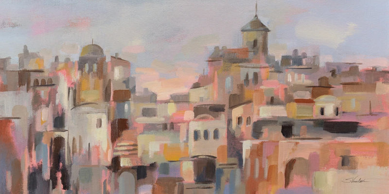 Village at Dawn by Silvia Vassileva