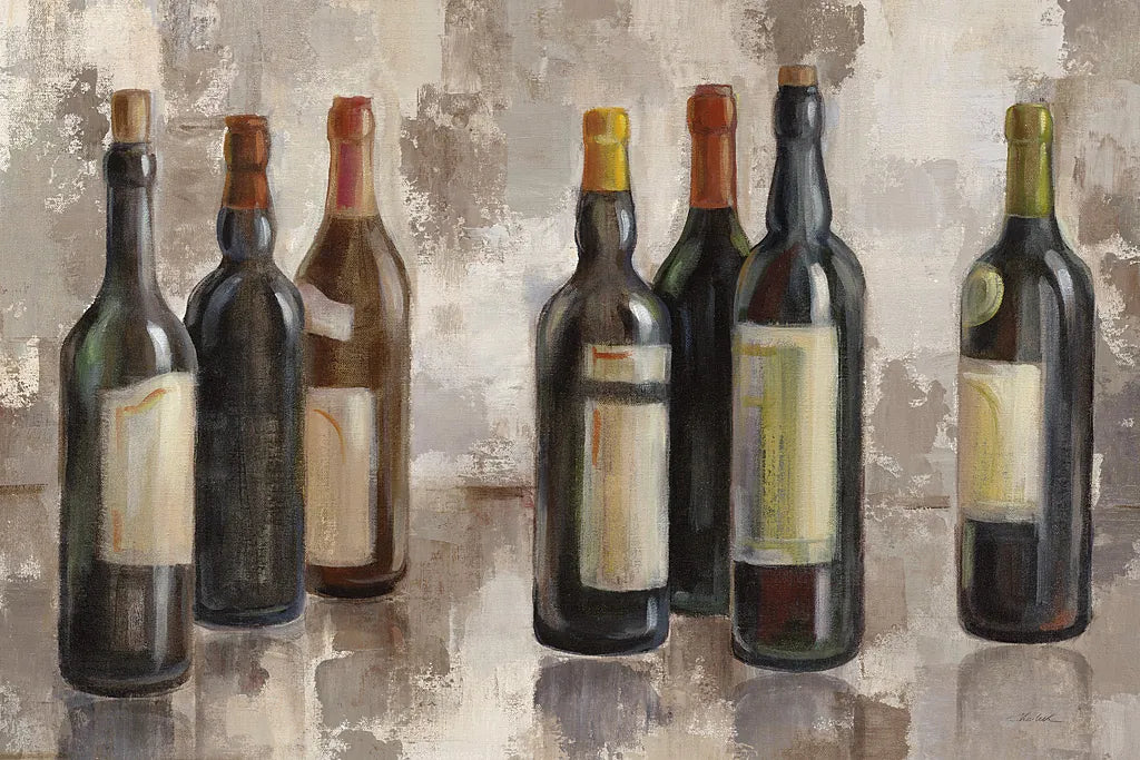 Vino Marsala no Words Gray by Silvia Vassileva. SKU 22433i. Archival Giclee Fine art print for wall decor.
