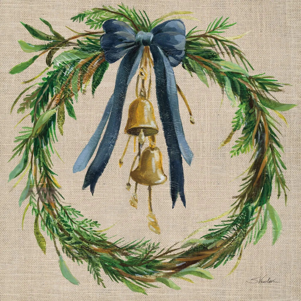 Viridian Wreath v3 by Silvia Vassileva. SKU 101769a. Archival Giclee Fine art print for wall decor.