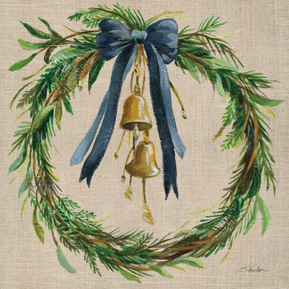 Viridian Wreath v3 by Silvia Vassileva. SKU 101769a. Archival Giclee Fine art print for wall decor.