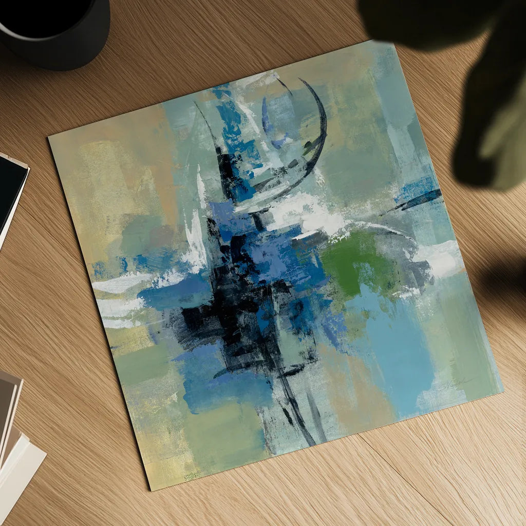 Vista Point I by Silvia Vassileva. Shown as a detailed flat fine art print, highlighting archival giclee quality. Available as an archival giclee rolled canvas, fine art paper, or poster print. SKU 30162a.