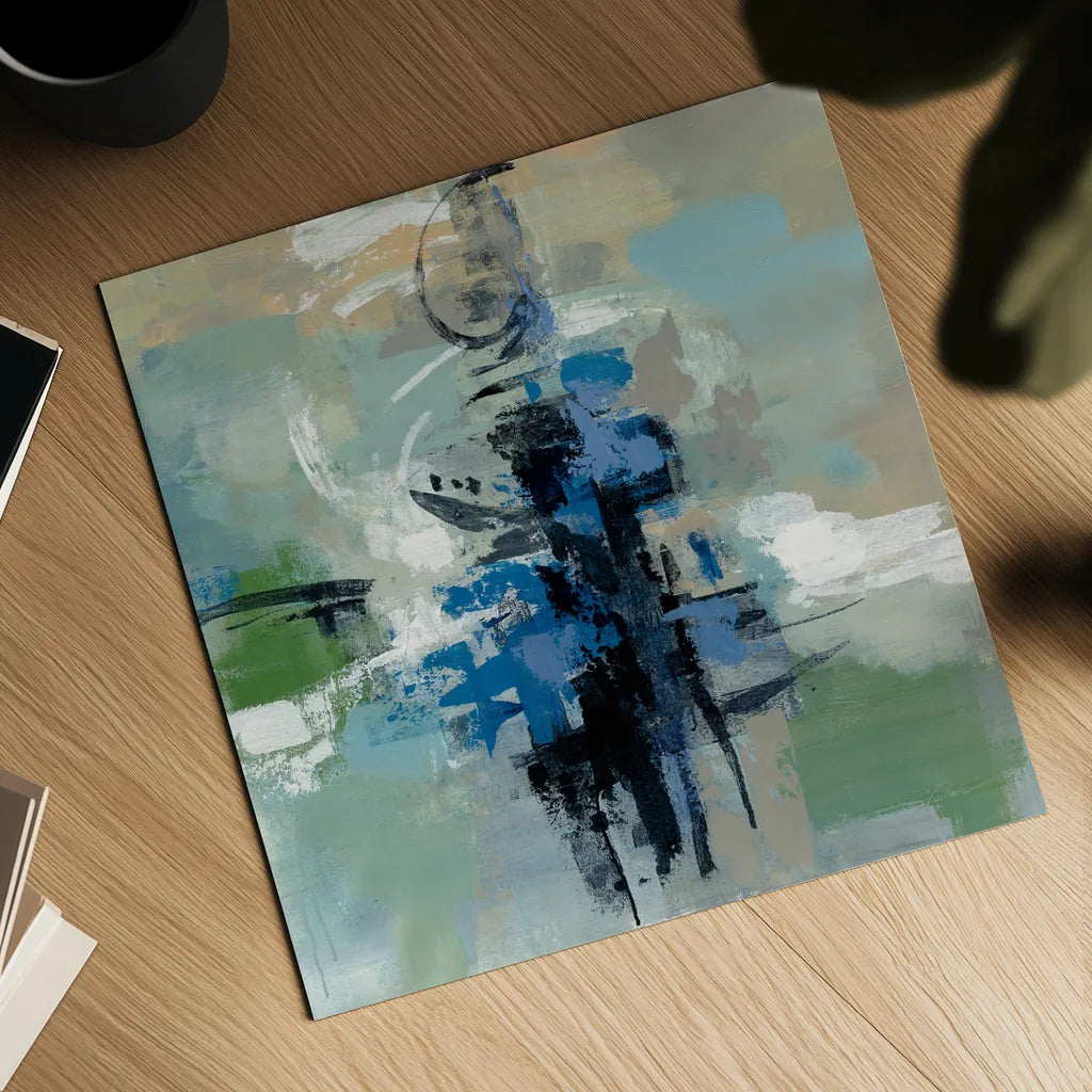 Vista Point II by Silvia Vassileva. Shown as a detailed flat fine art print, highlighting archival giclee quality. Available as an archival giclee rolled canvas, fine art paper, or poster print. SKU 30163a.