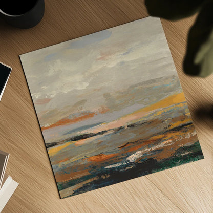 Warm Bay I by Silvia Vassileva. Shown as a detailed flat fine art print, highlighting archival giclee quality. Available as an archival giclee rolled canvas, fine art paper, or poster print. SKU 77079a.