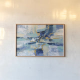 Wave Breaker by Silvia Vassileva. shown as a paper print in a natural frame. Available as a archival giclee rolled canvas, fine art paper, or poster print. SKU 67011i.