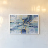 Wave Breaker by Silvia Vassileva. shown as a paper print in a white frame. Available as a archival giclee rolled canvas, fine art paper, or poster print. SKU 67011i.