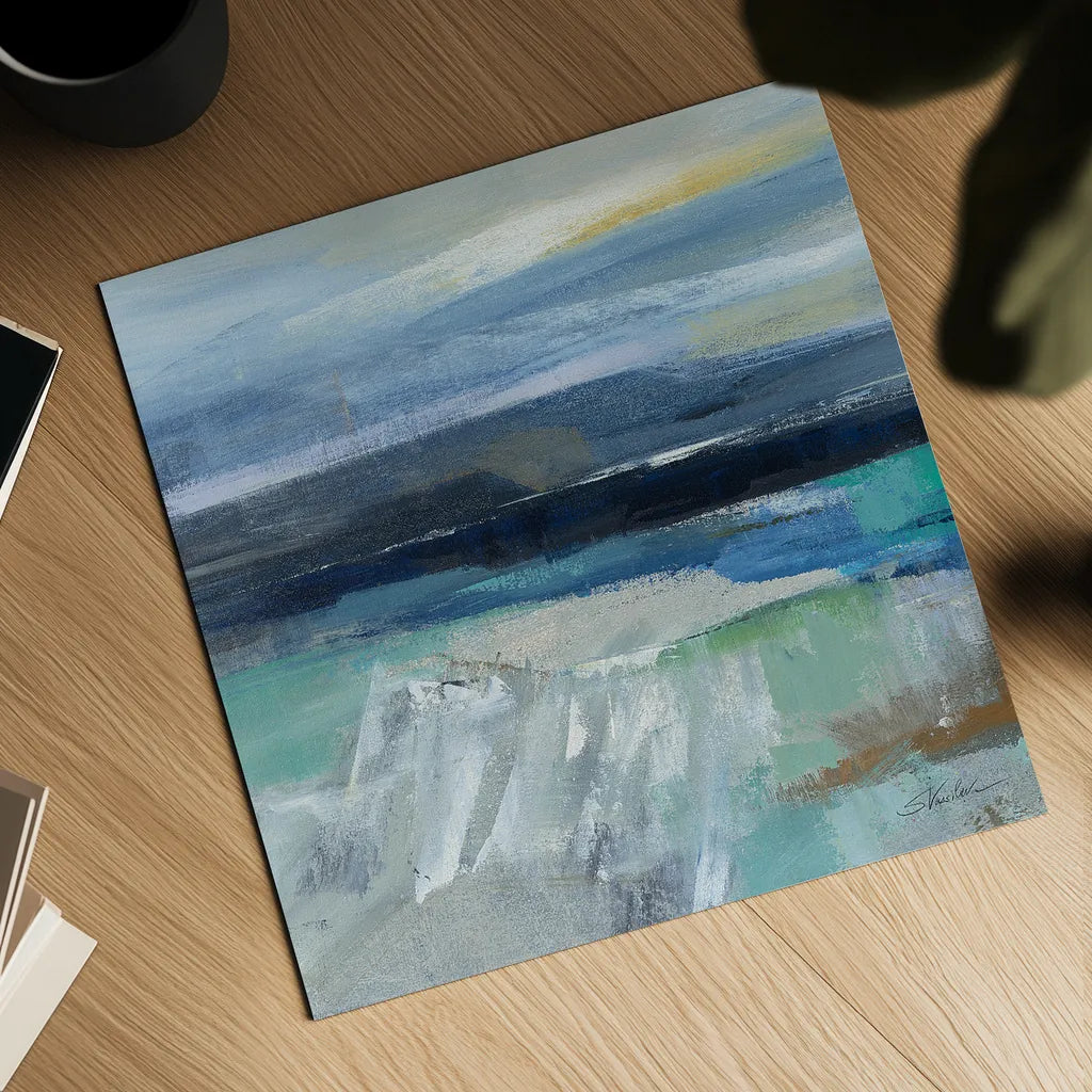 Wave Crop I by Silvia Vassileva. Shown as a detailed flat fine art print, highlighting archival giclee quality. Available as an archival giclee rolled canvas, fine art paper, or poster print. SKU 16973a.