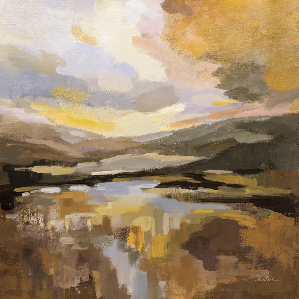 Western Sky by Silvia Vassileva. SKU 83537a. Archival Giclee Fine art print for wall decor.