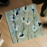Whimsical Branch I Cool by Silvia Vassileva. Shown as a detailed flat fine art print, highlighting archival giclee quality. Available as an archival giclee rolled canvas, fine art paper, or poster print. SKU 56949a.