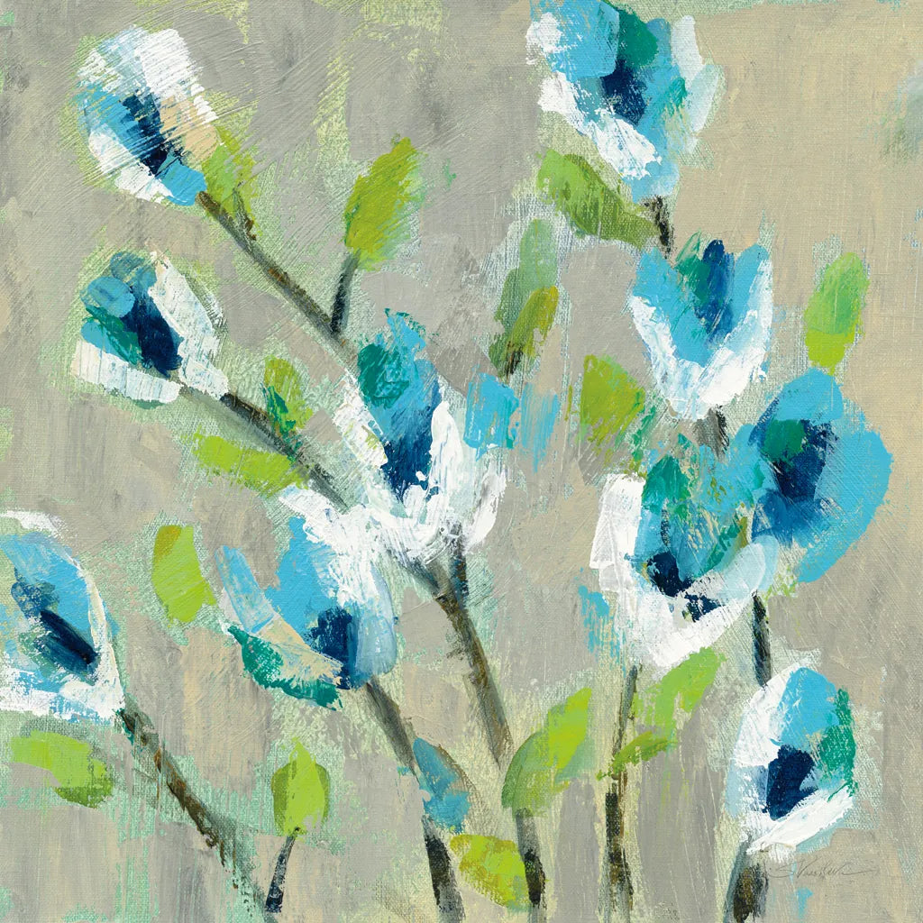 Whimsical Branch II by Silvia Vassileva. SKU 53709a. Archival Giclee Fine art print for wall decor.