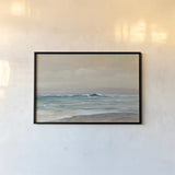 Whispering Ocean Waves by Silvia Vassileva. shown as a paper print in a black flame. Available as a archival giclee rolled canvas, fine art paper, or poster print. SKU 69142i.