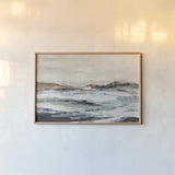 White River by Silvia Vassileva. shown as a paper print in a natural frame. Available as a archival giclee rolled canvas, fine art paper, or poster print. SKU 82624i.