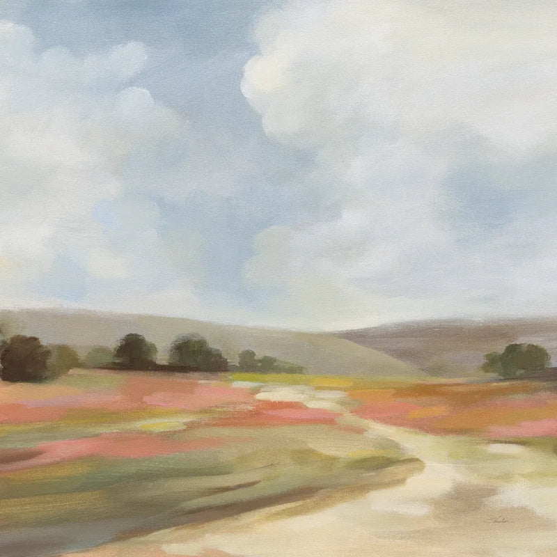 Wide Fields Triptych II by Silvia Vassileva. SKU 98688a. Archival Giclee Fine art print for wall decor.