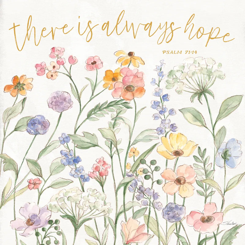 Wild Bloom II Religious by Silvia Vassileva. SKU 99217a. Archival Giclee Fine art print for wall decor.