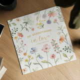 Wild Bloom VI Religious by Silvia Vassileva. Shown as a detailed flat fine art print, highlighting archival giclee quality. Available as an archival giclee rolled canvas, fine art paper, or poster print. SKU 99221a.