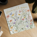 Wild Blooms III by Silvia Vassileva. Shown as a detailed flat fine art print, highlighting archival giclee quality. Available as an archival giclee rolled canvas, fine art paper, or poster print. SKU 98866a.