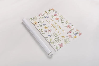 Wild Blooms IV by Silvia Vassileva. shown as a rolled paper print. Available as archival giclee rolled canvas, fine art paper, or poster print. SKU 98867i.