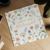Wild Blooms V by Silvia Vassileva. Shown as a detailed flat fine art print, highlighting archival giclee quality. Available as an archival giclee rolled canvas, fine art paper, or poster print. SKU 98868a.