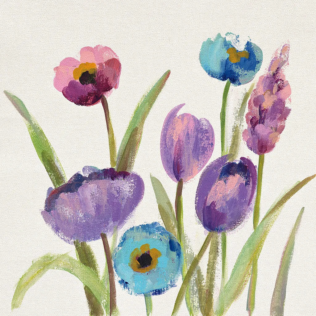 Wild Garden II by Silvia Vassileva. SKU 30153a. Archival Giclee Fine art print for wall decor.