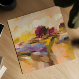 Wildflower Bloom II by Silvia Vassileva. Shown as a detailed flat fine art print, highlighting archival giclee quality. Available as an archival giclee rolled canvas, fine art paper, or poster print. SKU 90330a.