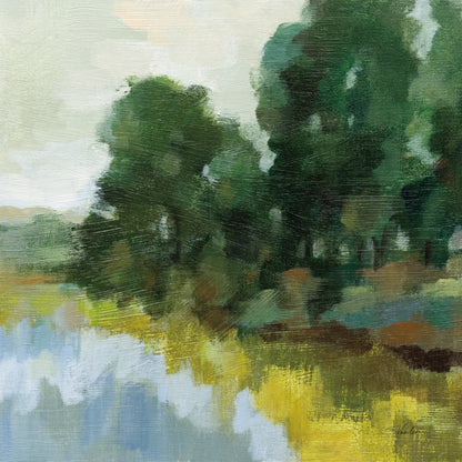 Willows by the Pond II by Silvia Vassileva. SKU 88694a. Archival Giclee Fine art print for wall decor.