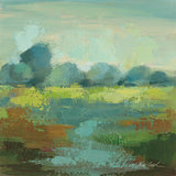 Windsor Blue Field III by Silvia Vassileva. SKU 14778a. Archival Giclee Fine art print for wall decor.