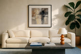 Wings by Silvia Vassileva. Displayed in a glass frame with matte in a clean modern living room. Available as an archival giclee rolled canvas, fine art paper, or poster print. SKU 73223a.