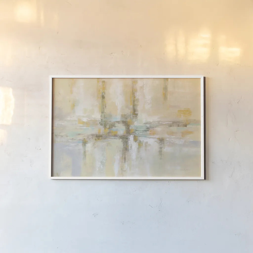 Winter Fjord by Silvia Vassileva. shown as a paper print in a white frame. Available as a archival giclee rolled canvas, fine art paper, or poster print. SKU 65603i.