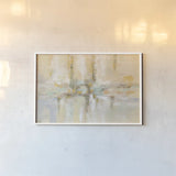 Winter Fjord by Silvia Vassileva. shown as a paper print in a white frame. Available as a archival giclee rolled canvas, fine art paper, or poster print. SKU 65603i.