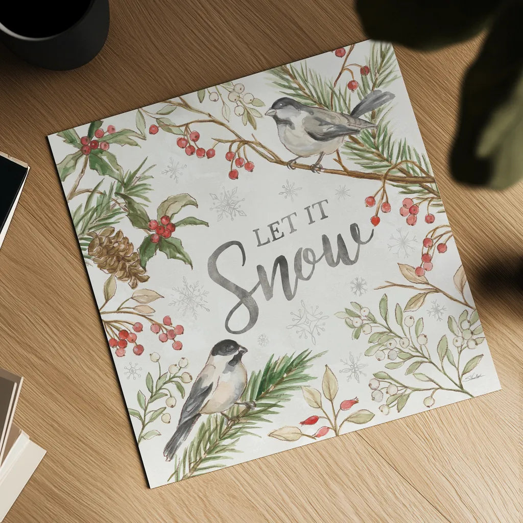 Winter Harmony II by Silvia Vassileva. Shown as a detailed flat fine art print, highlighting archival giclee quality. Available as an archival giclee rolled canvas, fine art paper, or poster print. SKU 88835a.